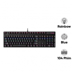 Bàn Phím Cơ Rapoo V500 Pro Black