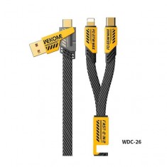 Cáp 4 Đầu Wekome Wdc-26 65w Dây Dù 1m