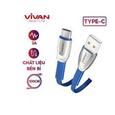 Cáp sạc nhanh 65W Type-C VIVAN BTKCS
