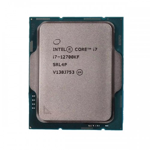 CPU Intel Core i7-12700KF TRAY NEW (3.8GHz turbo up to 5.0Ghz, 12 nhân 20 luồng)