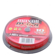 Đĩa trắng DVD MAXEL hộp 10 cái
