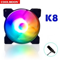 Fan Case Led RGB CoolMoon K8