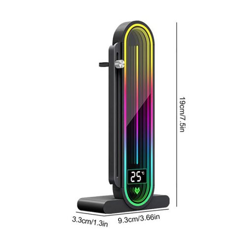 Giá đỡ VGA Coolmoon GH-3 ARGB - Black