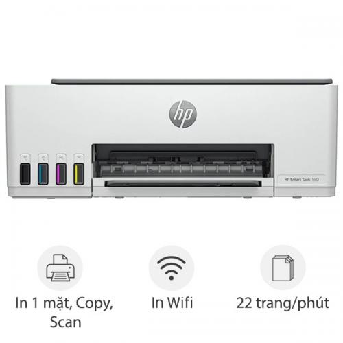 Máy in phun màu đa năng HP Smart Tank 580 (A4 | In | Scan | Copy | USB | WIFI)