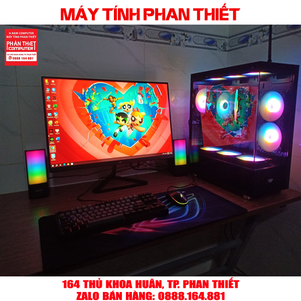 Trọn bộ PC Gaming i5 12400F VGA 3050 6G - Màn hình 27 inch