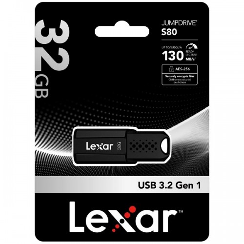 USB Lexar 32GB JumpDrive S80 USB 3.2 Gen 1