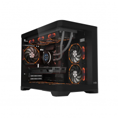 Vỏ Case MIK Focalors M Black - Màu Đen - Không kèm FAN